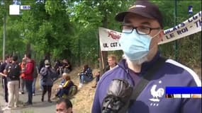 Manifestation pour sauver l'usine Renault de Choisy, promise à la fermeture