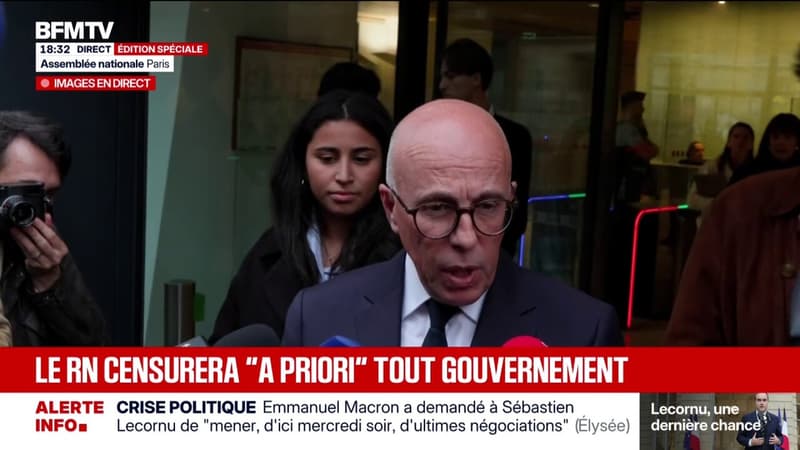 Crise politique après la démission de Sébastien Lecornu: 