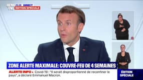Emmanuel Macron annonce que le chômage partiel "à 100% pour l'employeur" va être réactivé dans plusieurs secteurs