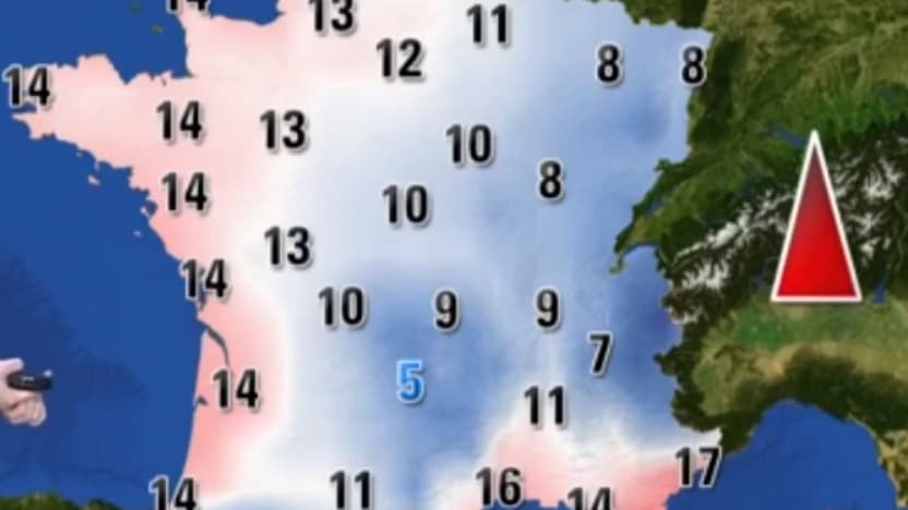 Le temps de ce vendredi 10 novembre après-midi