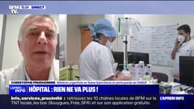 "Il va falloir faire des choix politiques forts": Christophe Prudhomme interpelle le gouvernement sur la situation de crise à l'hôpital 