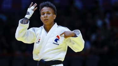 Amandine Buchard aux Mondiaux de judo, mai 2023