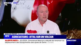 Mobilisation des agriculteurs: "Il y a de grandes chances que ça reparte", estime Jean-Luc Pruvot (président de "FaireFrance, le lait équitable")