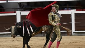 Le torero Roman Collado, le 27 décembre 2023