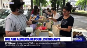 Confinement: une aide alimentaire pour les étudiants précaires à Lyon
