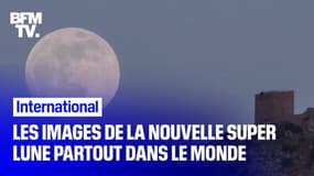 Les images de la "super lune" qui a illuminé le ciel ce mercredi