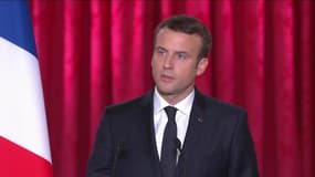 Macron: "Je ne céderai sur rien des engagements pris vis-à-vis des Français"