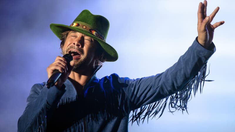 Jamiroquai sur scène à Belfort en 2013