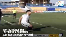 Iran : Il marque sur une touche à 30 mètres (aidé par le gardien adverse) 