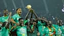 La joie des Sénégalais après leur titre à la CAN, le 6 février 2022