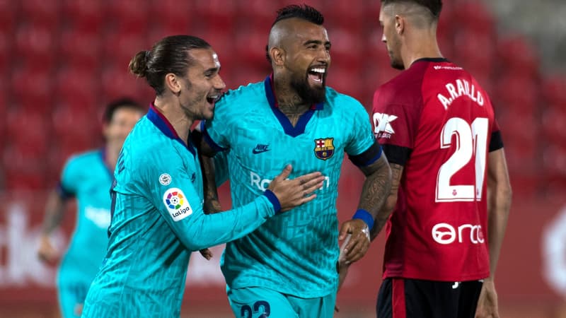 Arturo Vidal et Antoine Griezmann