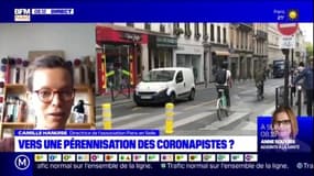 Des coronapistes disgracieuses? "Le jaune est la couleur réglementaire", répond l'association Paris en Selle