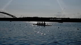 Un équipage d'aviron, illustration