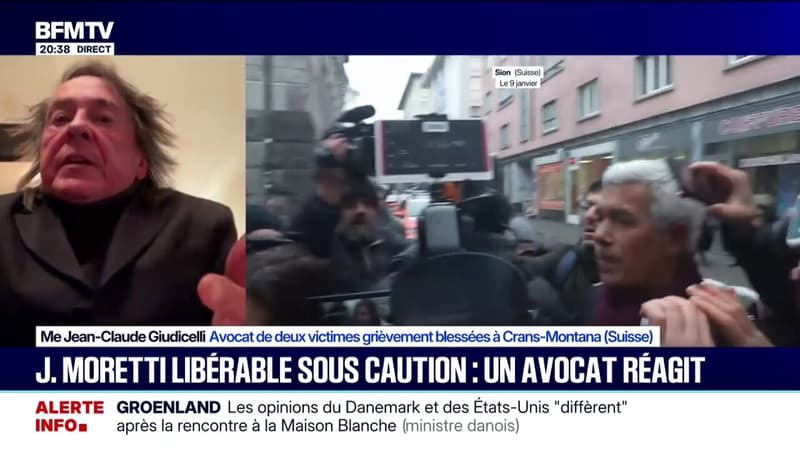 Incendie de Crans-Montana: l'avocat de deux victimes se dit "révolté" face à la possible libération sous caution de Jacques Moretti