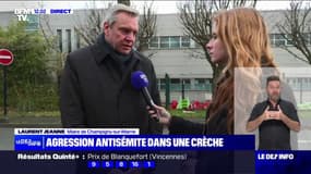 "Les patrouilles avaient été renforcées": le maire de Champigny-sur-Marne s'exprime après l'agression antisémite visant la directrice d'une crèche de la ville