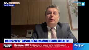 Éric Lejoindre, maire du 18e arrondissement, salue l'action d'Anne Hidalgo à la mairie de Paris