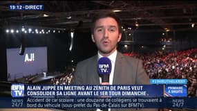 Primaire de la droite: Alain Juppé sera en meeting au Zénith de Paris pour consolider sa ligne avant le 1er tour