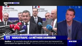 Narcotrafic: "Ça fait longtemps que Gérald Darmanin a ce ton ferme (...) C'est le pire bilan sécuritaire qu'on ait connu", affirme Aleksandar Nikolic (RN)