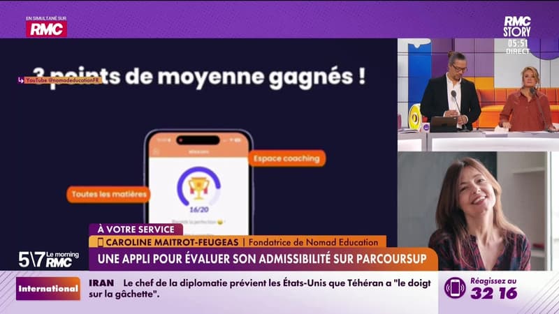 Caroline Maitrot-Feugeas à votre service : Une appli pour évaluer son admissibilité sur Parcoursup - 29/01