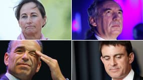 Ségolène Royal, François Bayrou, Jean-François Copé, Manuel Valls