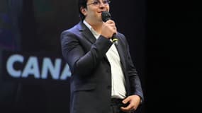 L'acteur Brahim Bouhlel au festival Canneseries le 14 octobre 2020