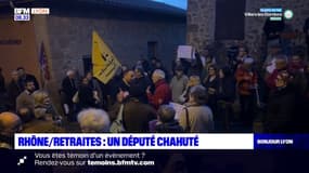 Retraites: un député Renaissance du Rhône rencontre des opposants à la réforme