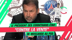 Mercato / PSG : Le président des Corinthians était contre le transfert de Moscardo 