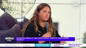 Bières et vins sans alcool : "Boire les bières sans alcool, ça a changé la vie de mes potes", affirme Elise Goldfarb