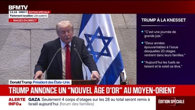 Donald Trump "remercie tous les pays du monde arabo-musulman" pour leur aide dans la libération des otages retenus par le Hamas