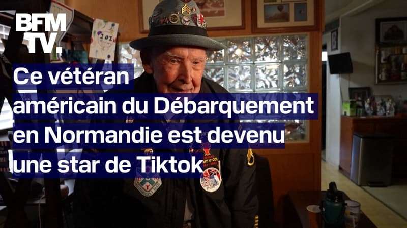 Un vétéran américain de la Seconde Guerre mondiale et star de Tiktok se prépare au 80e anniversaire du Débarquement