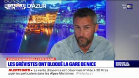 Nice: les grévistes ont bloqué et envahi la gare de Nice