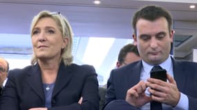 Marine Le Pen et Florian Philippot