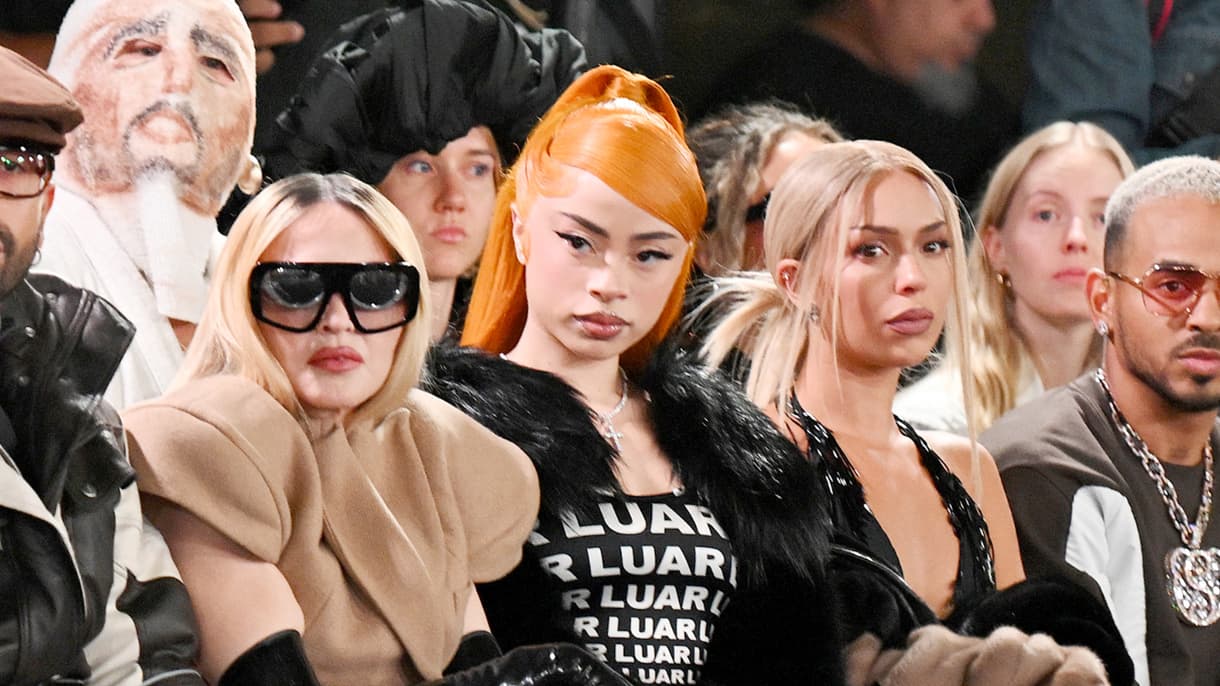 Madonna au défilé Luar à New York le 10 septembre 2024