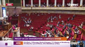 Projet de loi immigration: l'article 3 divise