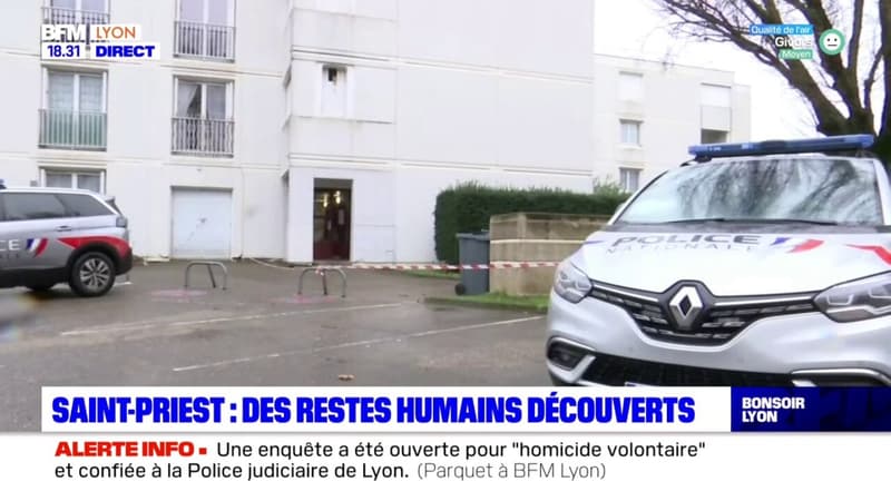 Saint-Priest : des restes humains découverts
