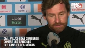 OM : Villas-Boas s'insurge contre les critiques des fans et des médias