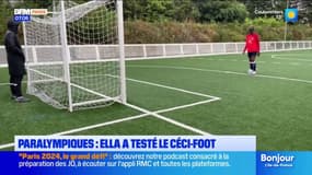 Jeux paralympiques: à la découverte du céci-foot avec le joueur Tidiane Diakité