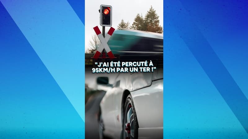 "J'ai été percuté à 95km/h par un TER !"