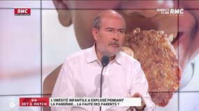 L'obésité infantile a explosé pendant la pandémie... Pour Laurent Magnin, "ce n'est pas la faute des parents !" 