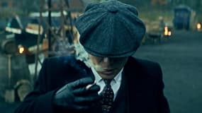 Cilian Murphy dans le rôle de Thomas Shelby dans Peaky Blinders