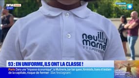 Seine-Saint-Denis: à Neuilly-sur-Marne, la rentrée s'est faite en uniforme