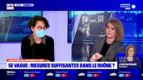 5e vague: des mesures suffisantes dans le Rhône? Guylaine Ferré, présidente de MG69 était l'invitée de Bonsoir Lyon