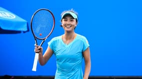 Peng Shuai souriante en 2017
