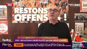 CFDT: des actions ciblées plutôt qu'une grève illimitée 