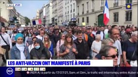  18 000 personnes ont manifesté contre le pass sanitaire à Paris ce samedi