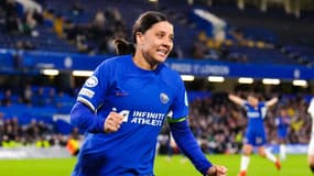 Sam Kerr avec Chelsea en décembre 2024.