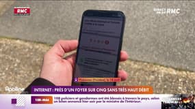 Internet : près d'un foyer sur cinq sans très haut débit 