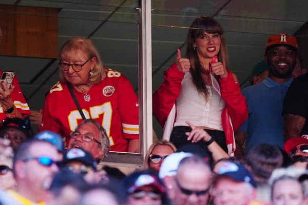 Taylor Swift lors d'un match de NFL des Chiefs de Kansas City, le 24 septembre 2023