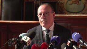 Philippe Astruc, procureur général de Dijon, le 24 octobre 2025 après la mise en examen de Jacqueline Jacob, grand-tante du petit Grégory.