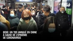 Boxe: un TQO annulé en Chine à cause de l’épidémie de coronavirus